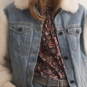 La Vie by Rebecca Taylor Floral Longsleeve Blouse Size S